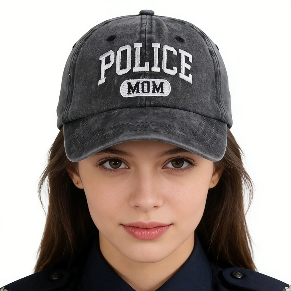 Proud Police Mama Baseball Cap