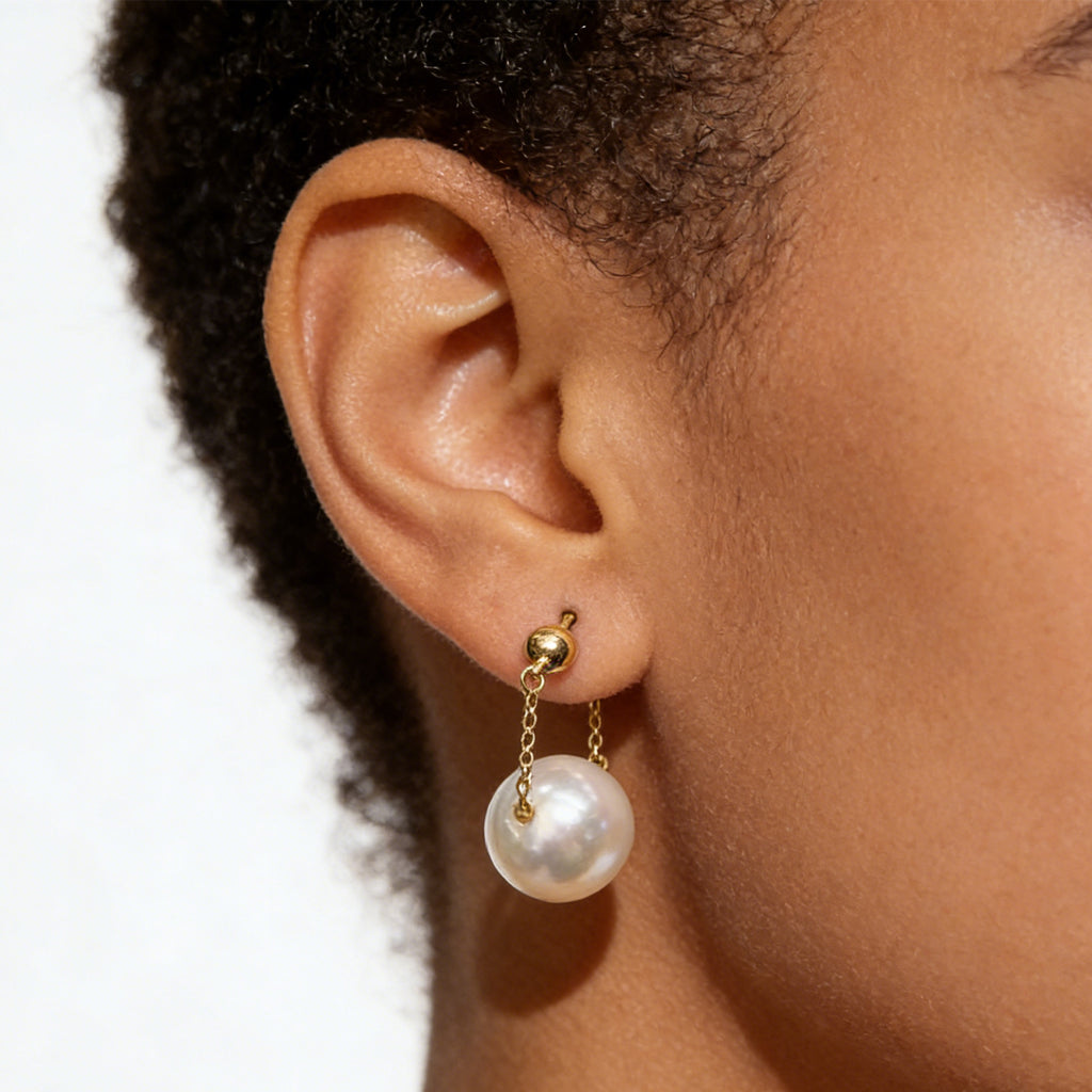 Classic Pearl Drop Earrings