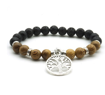 Hand-Woven Rope Tree of Life Bracelet