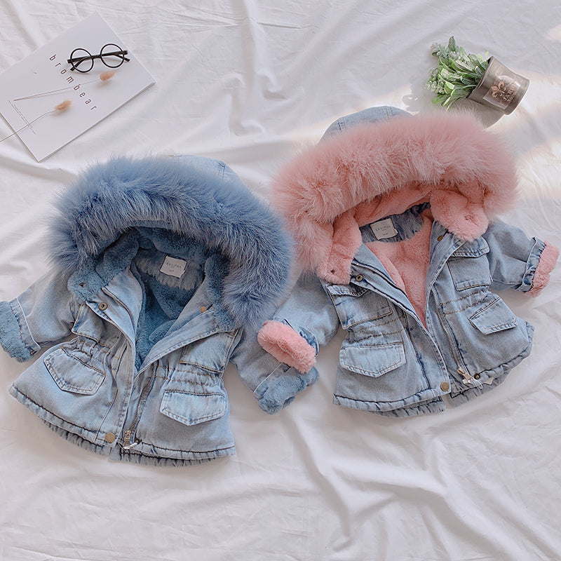 Girl's Denim Coat