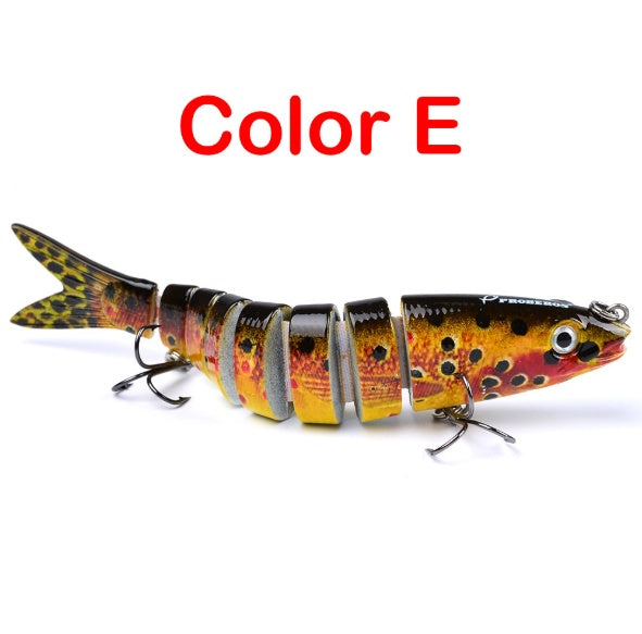 Pike Hard Fishing Lures, Multi-Jointed Sections