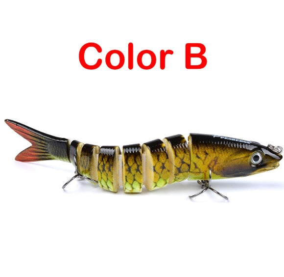 Pike Hard Fishing Lures, Multi-Jointed Sections