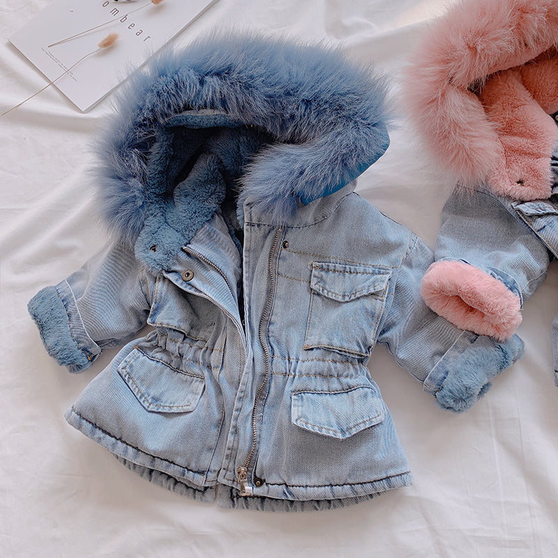 Girl's Denim Coat