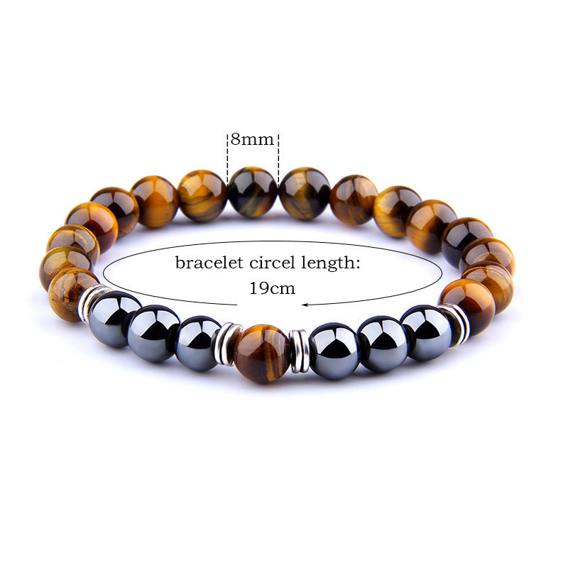 Yellow Tiger Eye Stone Bracelet