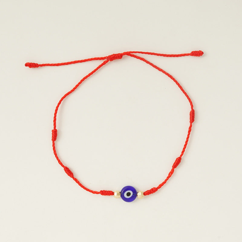 7-Knot Evil Eye Braided Adjustable Bracelet- Various Options