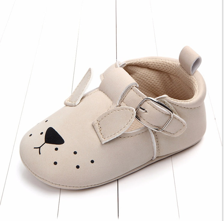 Cartoon Animal Baby Shoes, matte, non-slip, soft bottom