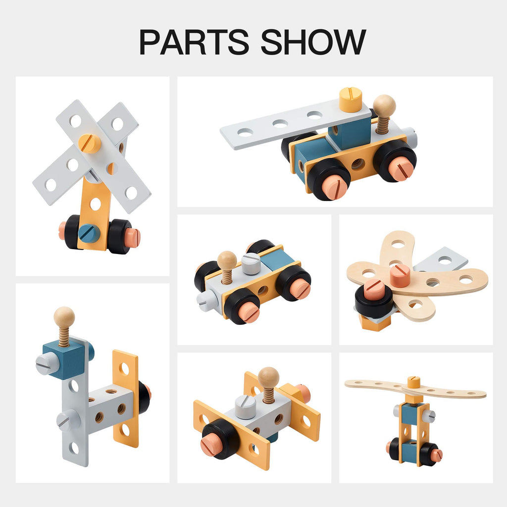 Wooden Tool Bench Workshop Playset for Kids