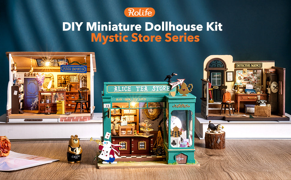 Mystic Archives Book Nook Miniature Diorama Kit