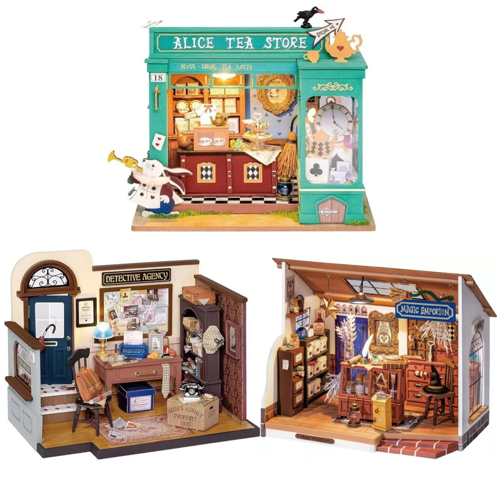 Mystic Archives Book Nook Miniature Diorama Kit