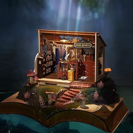 Mystic Archives Book Nook Miniature Diorama Kit
