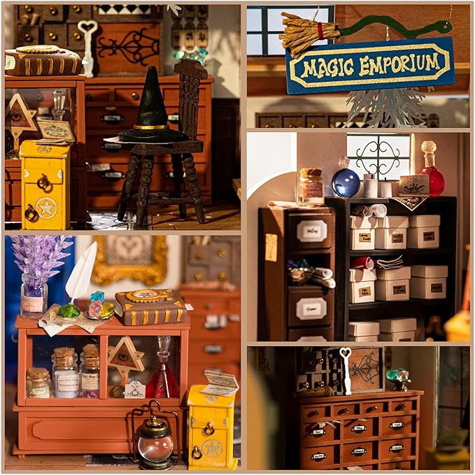 Mystic Archives Book Nook Miniature Diorama Kit