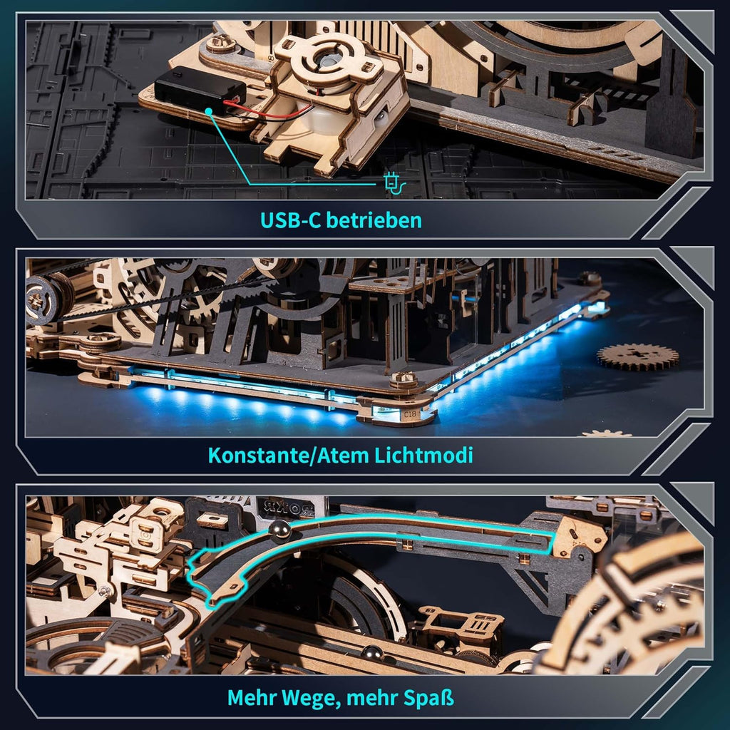 Marble Run Link Pack Expansion - Connects Spaceport & Night City