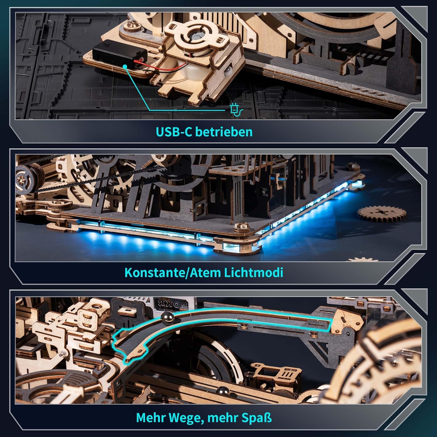 Marble Run Link Pack Expansion - Connects Spaceport & Night City