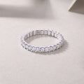 Moissanite Wish Ring - 925 Sterling Silver