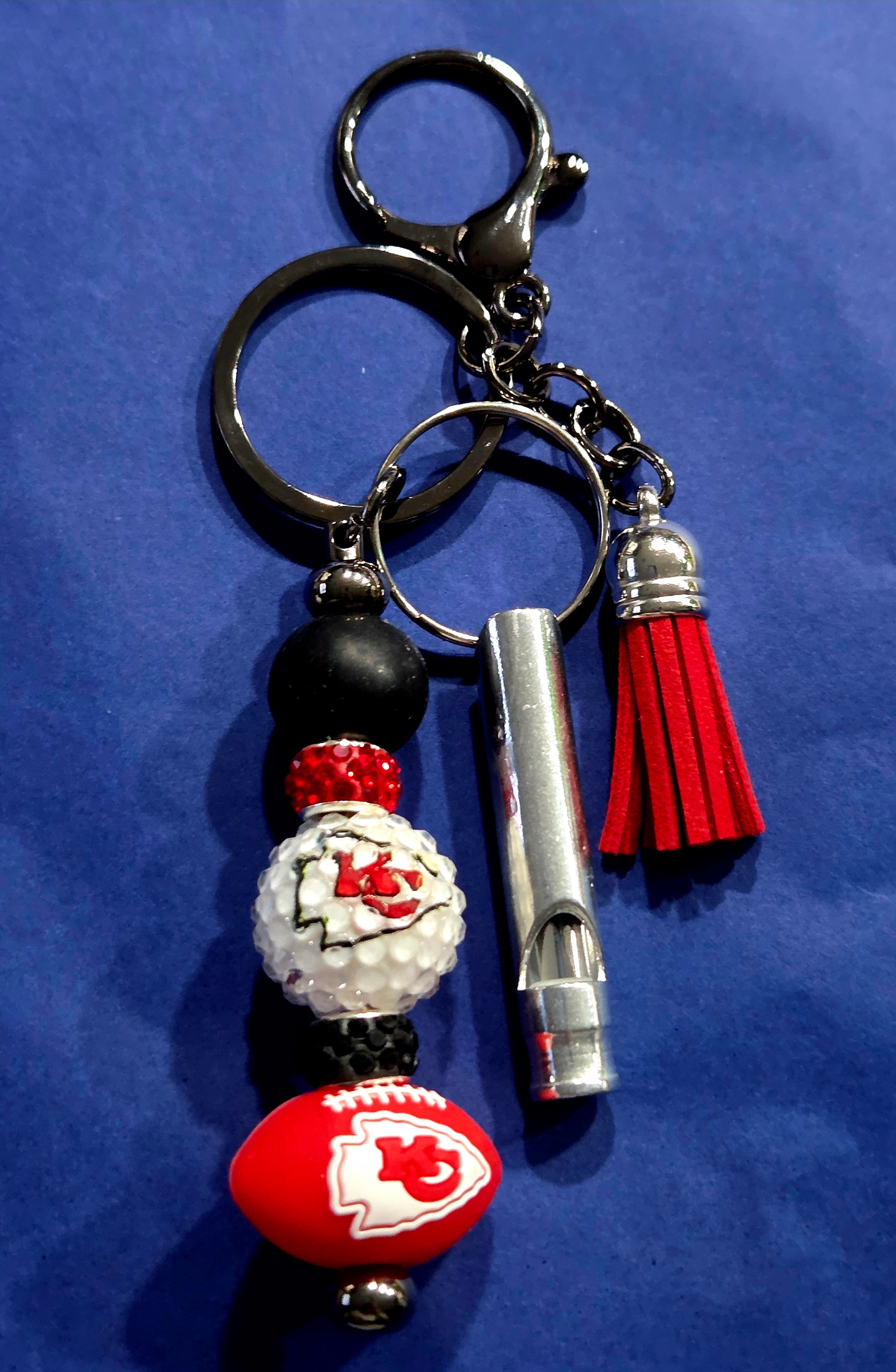 Handcrafted Sports Team Keychains - MLB, NFL & College Teams