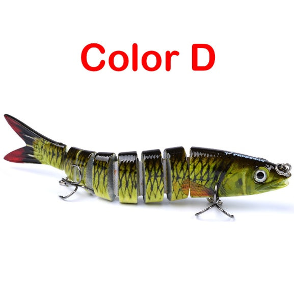 Pike Hard Fishing Lures, Multi-Jointed Sections