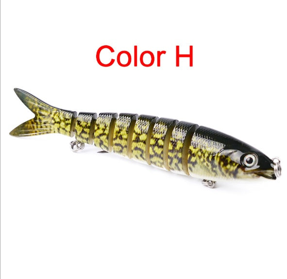 Pike Hard Fishing Lures, Multi-Jointed Sections