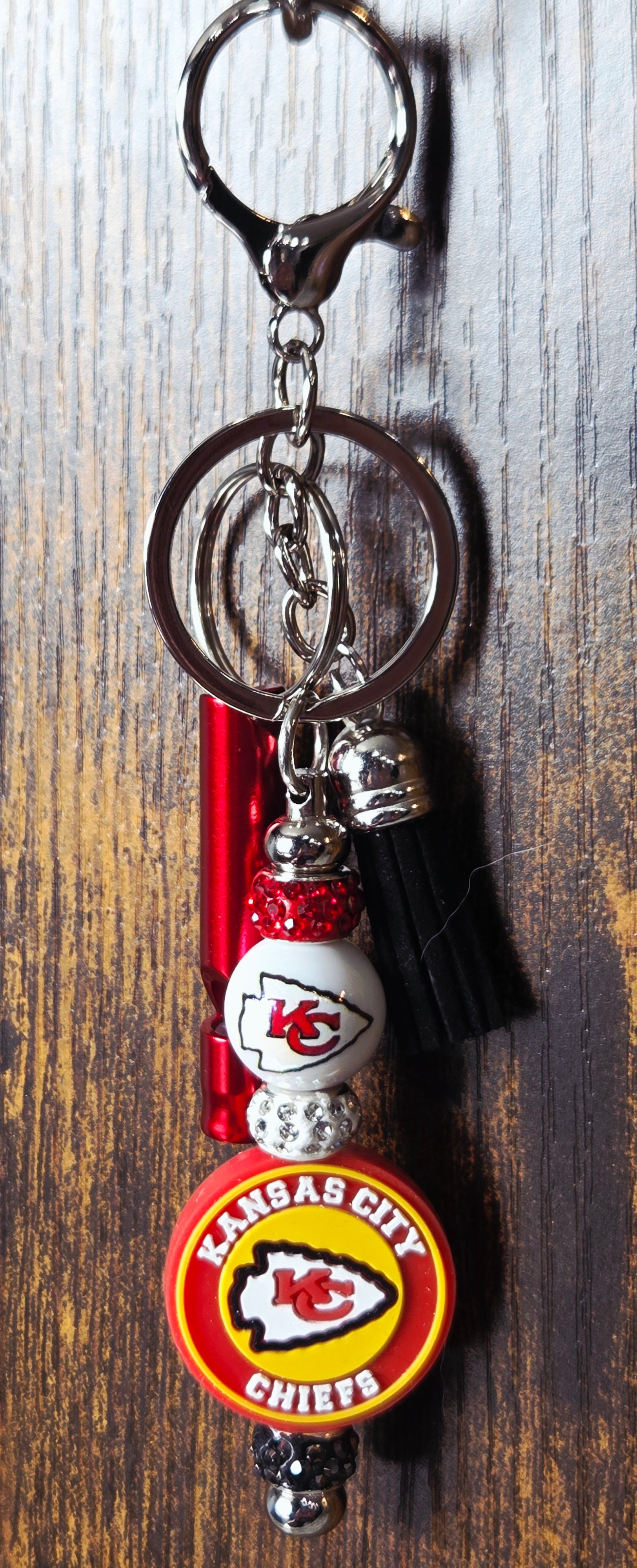 Handcrafted Sports Team Keychains - MLB, NFL & College Teams
