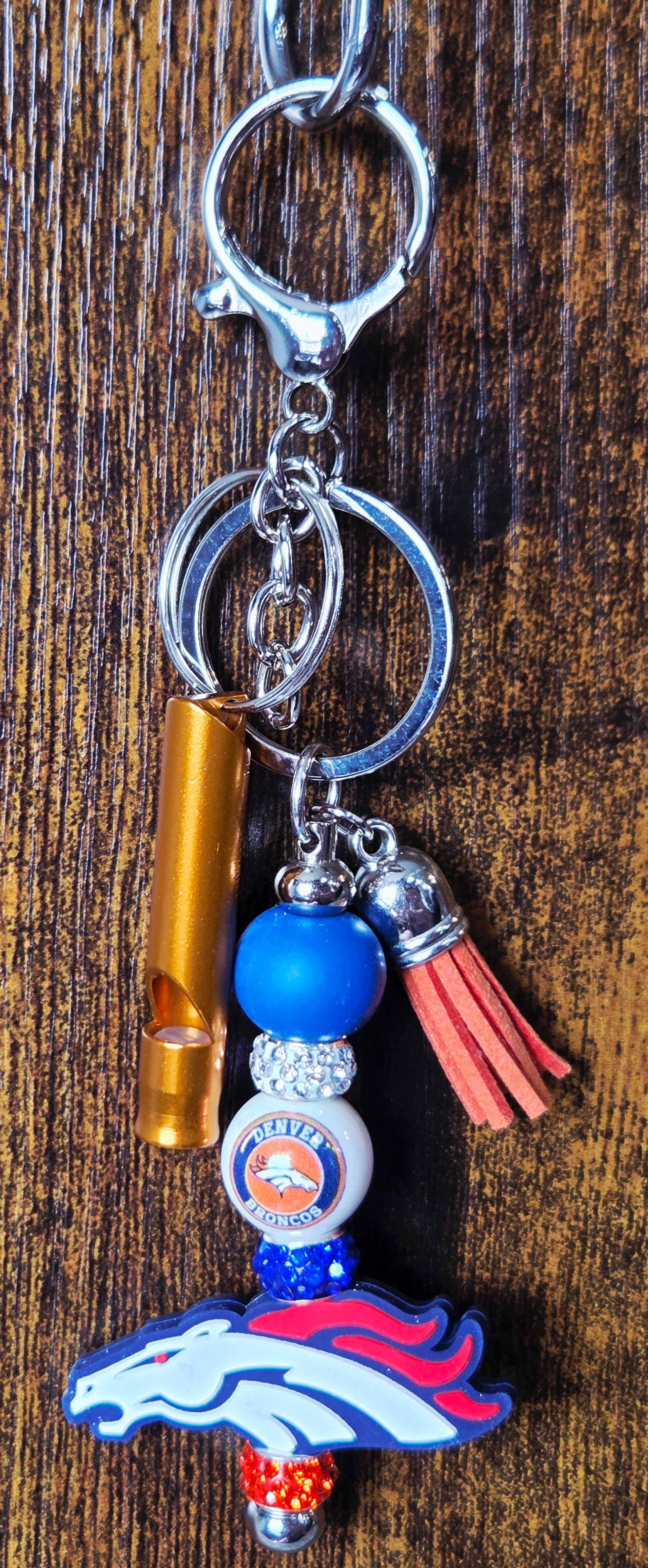 Handcrafted Sports Team Keychains - MLB, NFL & College Teams