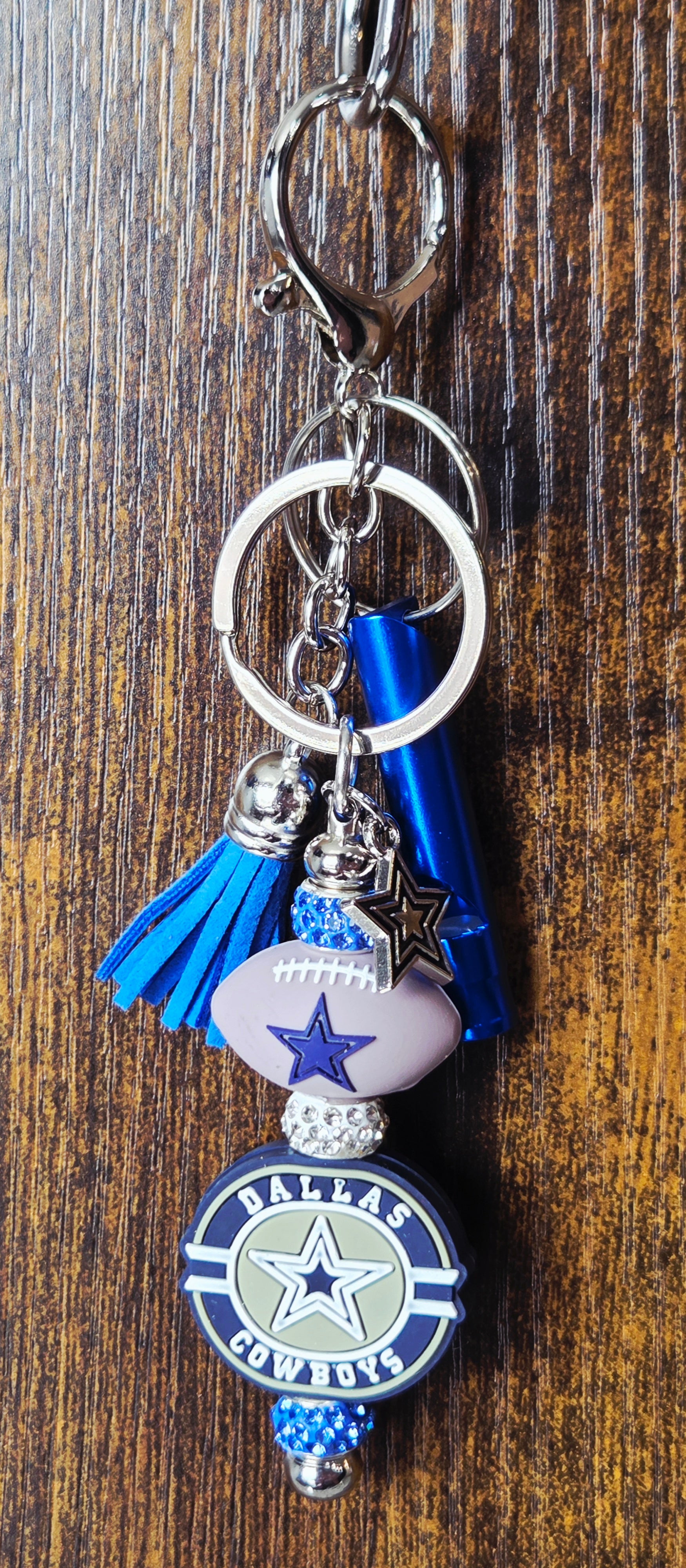 Handcrafted Sports Team Keychains - MLB, NFL & College Teams