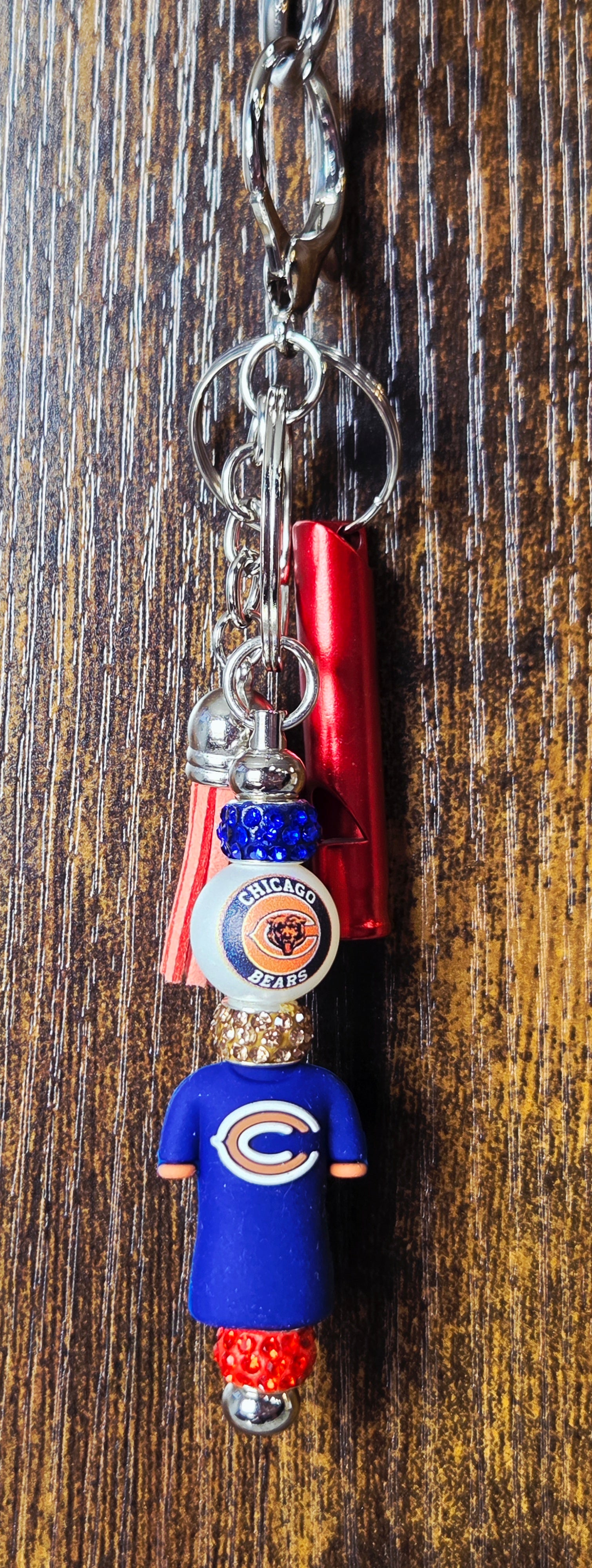Handcrafted Sports Team Keychains - MLB, NFL & College Teams