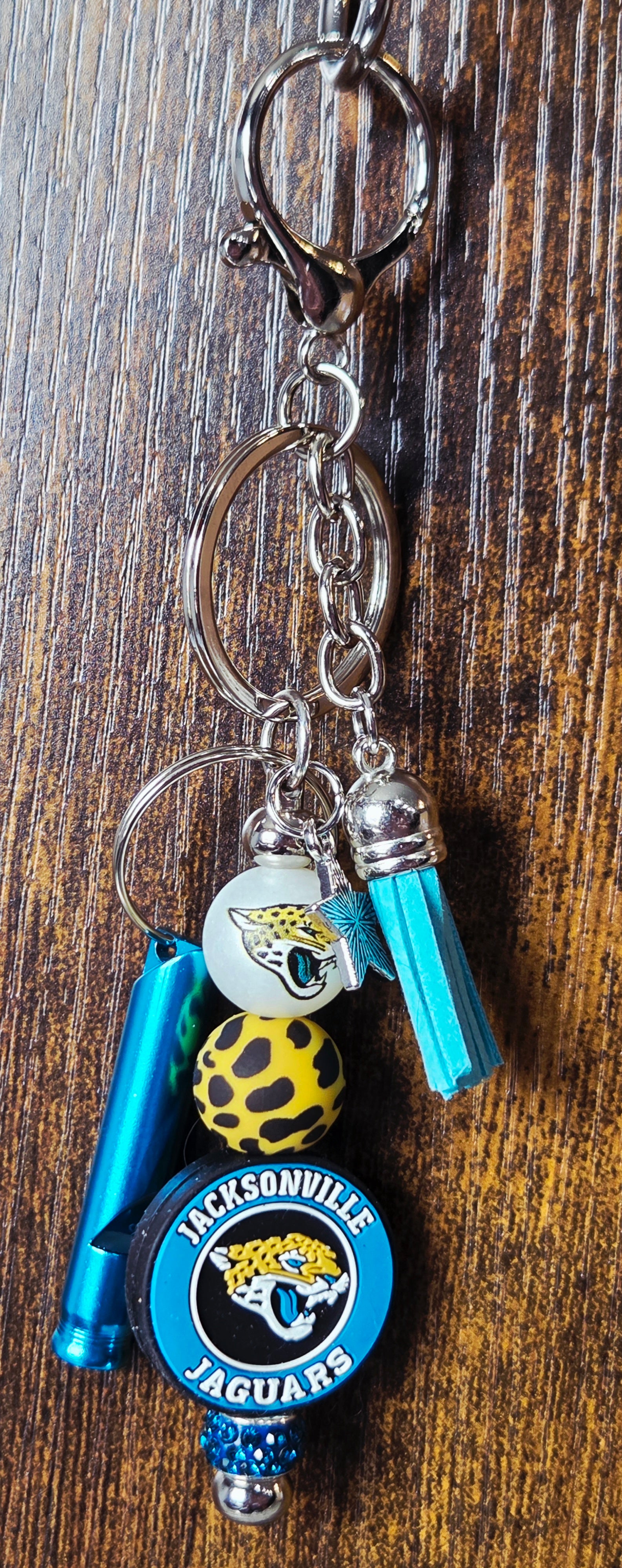 Handcrafted Sports Team Keychains - MLB, NFL & College Teams