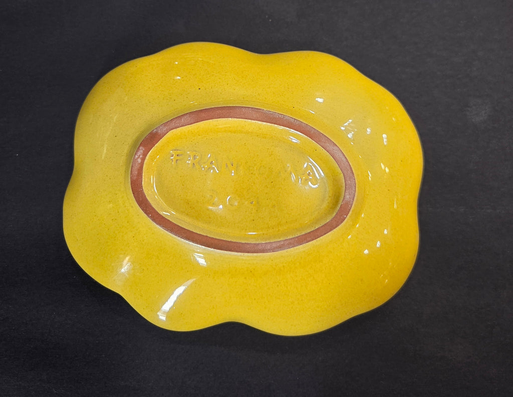 Frankoma Dogwood Bowl - Autumn Yellow Plainsman