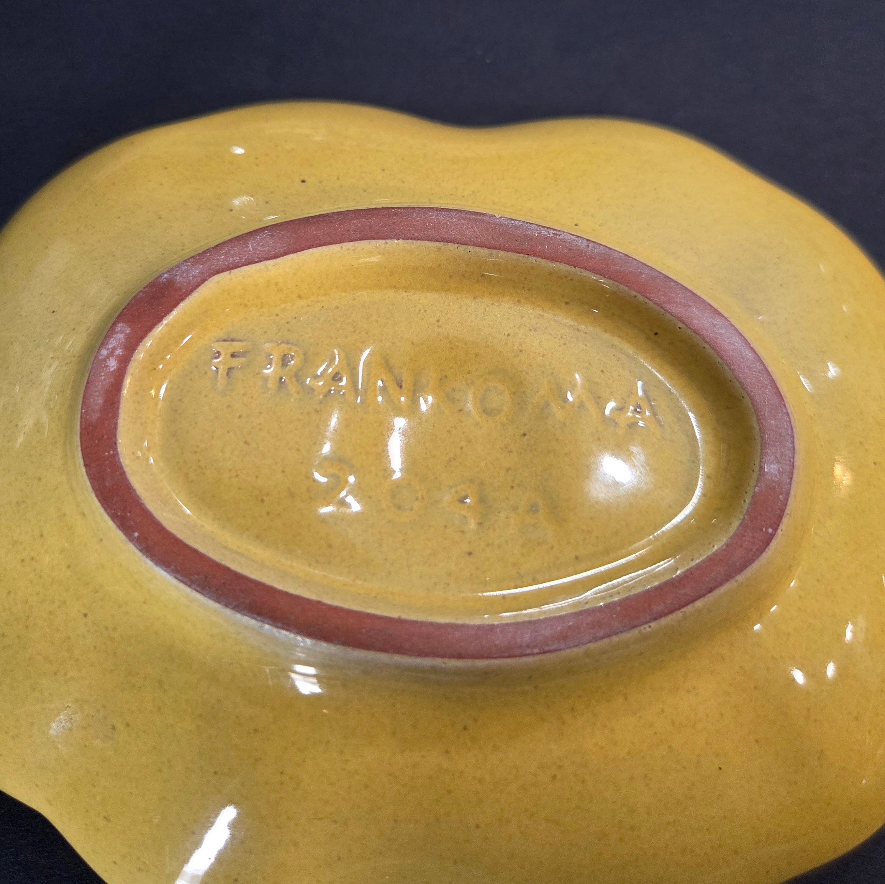 Frankoma Dogwood Bowl - Autumn Yellow Plainsman