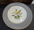 Golden Peony Salad Plate by Princess-Empcraft - Vintage USA China