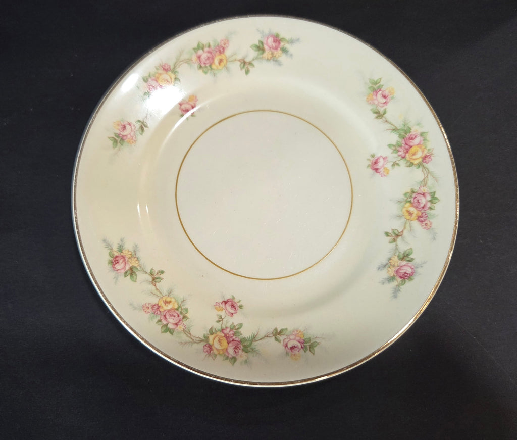Homer Laughlin Darcy Bread & Butter Plate - Vintage USA China