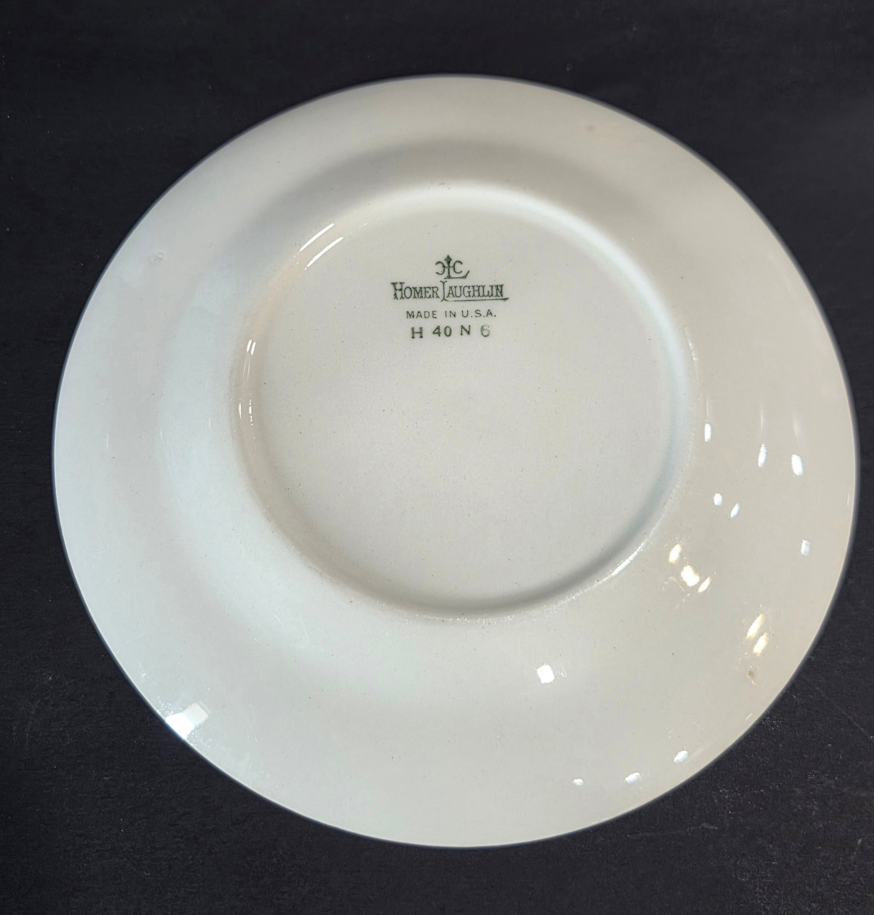 Homer Laughlin Darcy Bread & Butter Plate - Vintage USA China