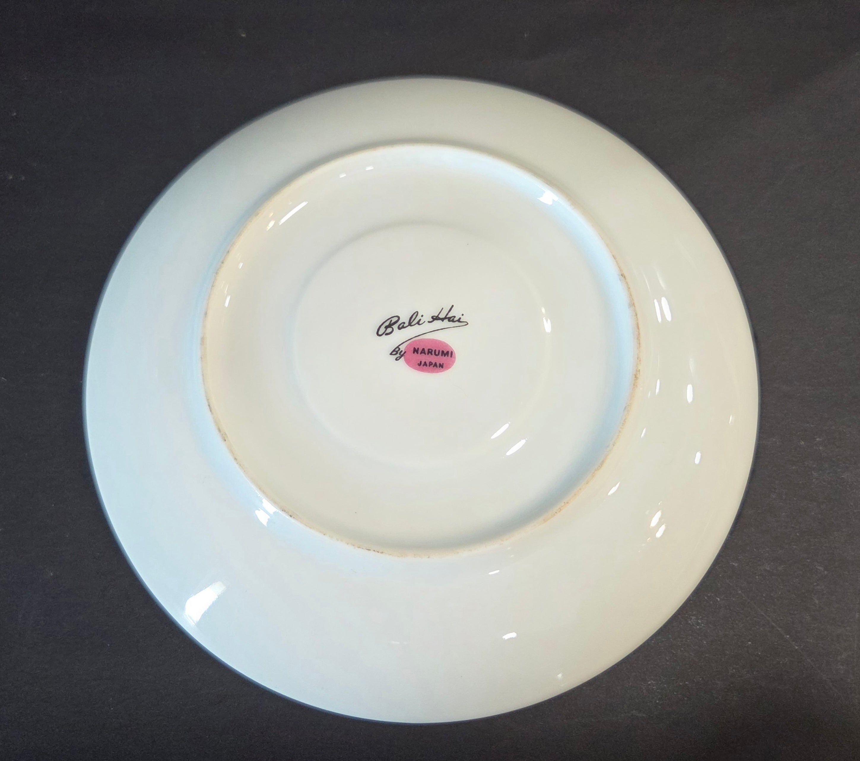 Kent China Bali Hai Saucer - Vintage Japan Porcelain