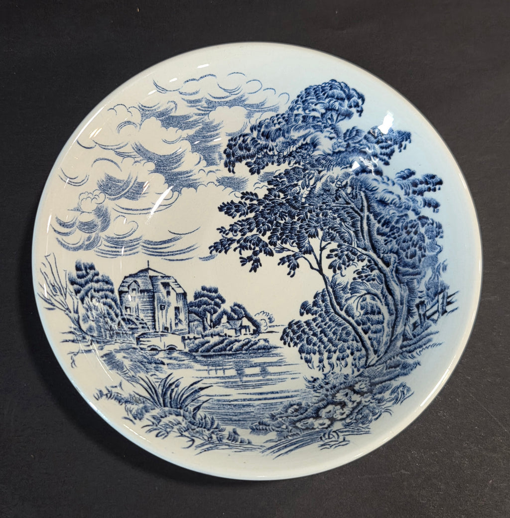 Wedgwood Countryside Blue Fruit/Dessert (Sauce) Bowl - Vintage England China