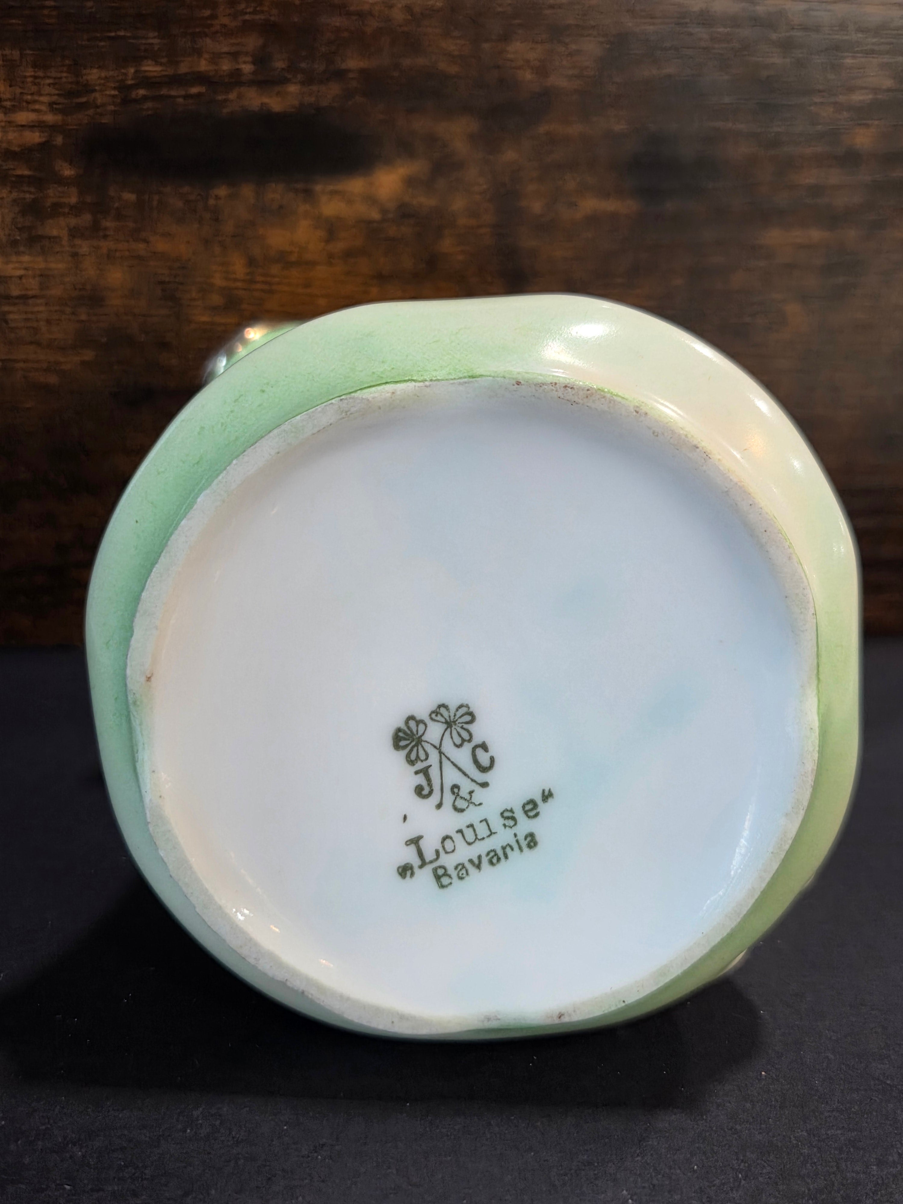 Jaeger & Company Louise Creamer - Vintage Bavaria Hand-Painted Violets