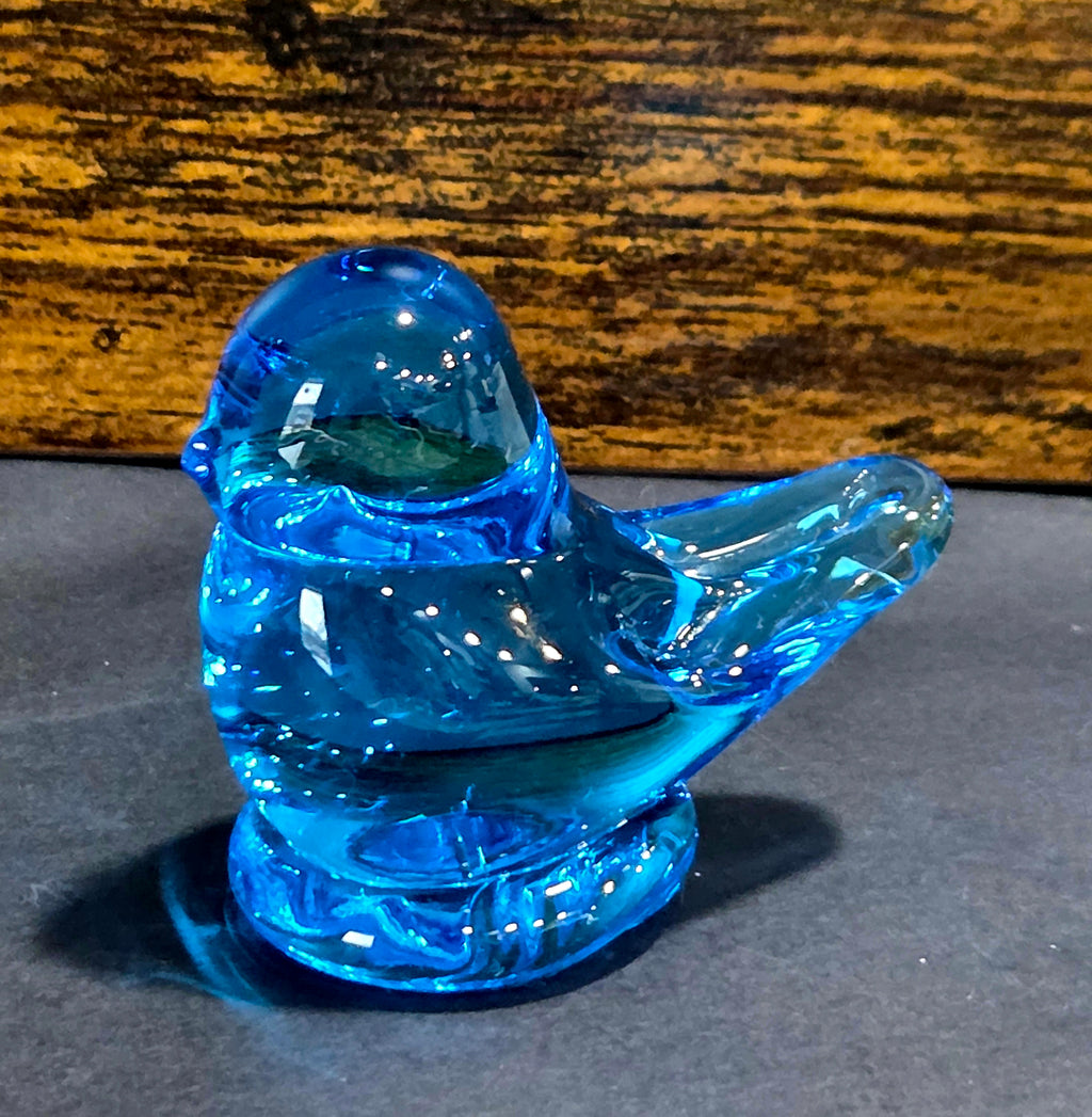 Leo Ward Bluebird of Happiness - Terra Glass Studios