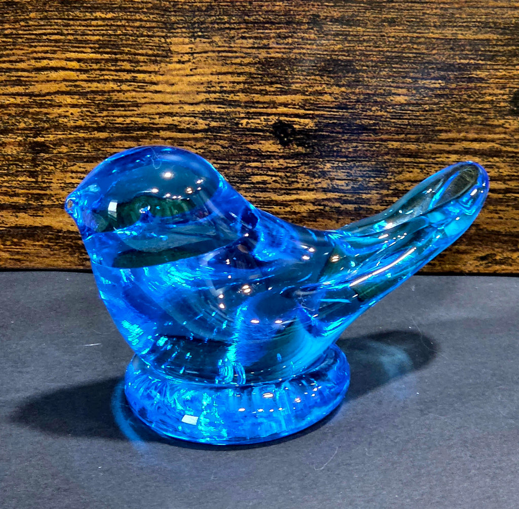 Leo Ward Bluebird of Happiness 1988 - Terra Glass Studios