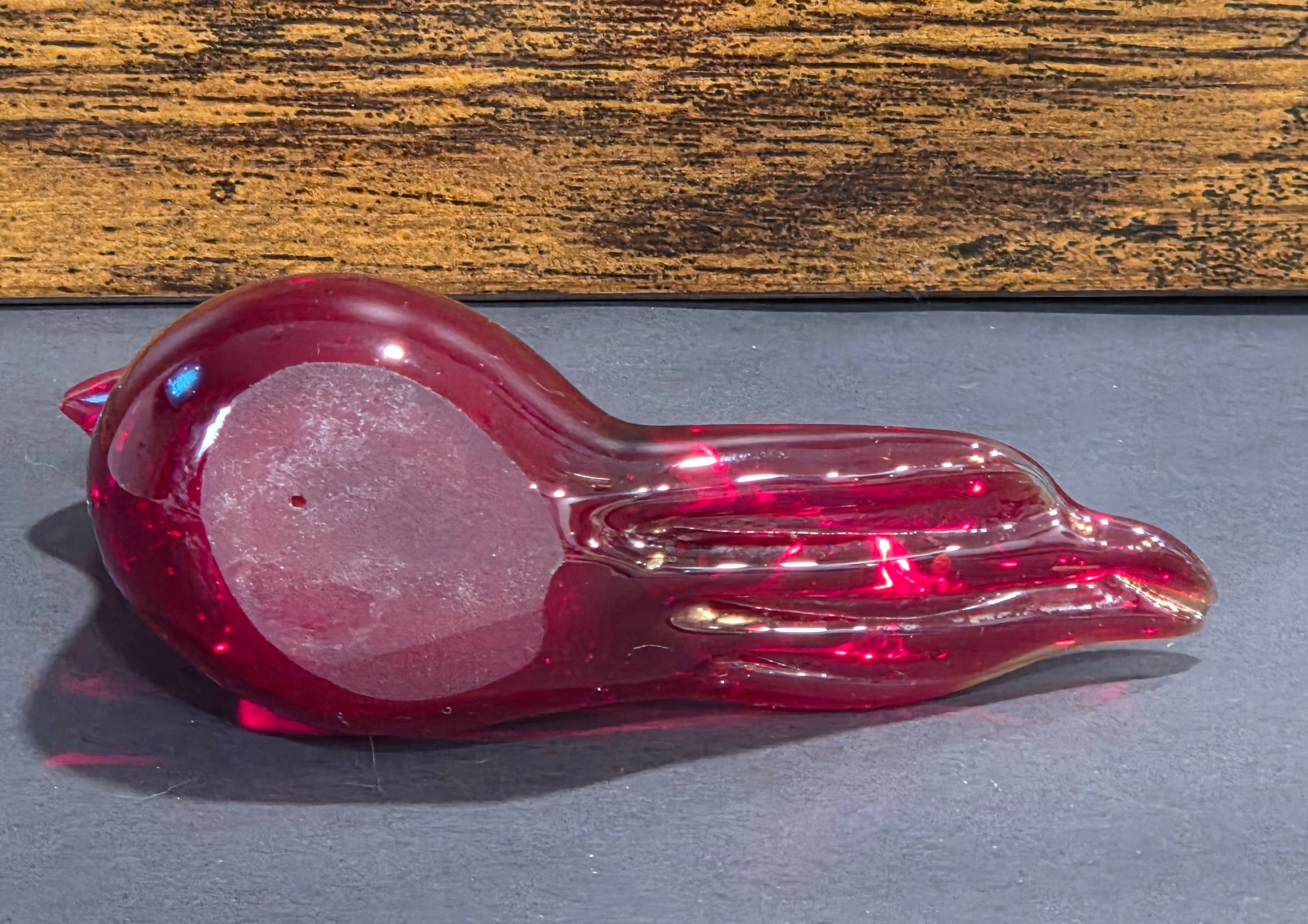 W Ward Cardinal of Love - Terra Glass Studios