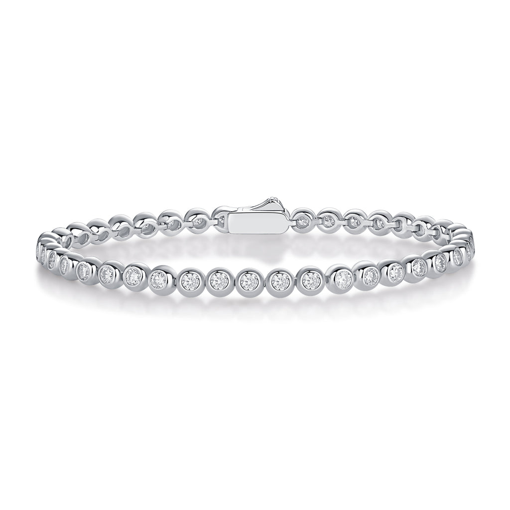 Galaxy Dream Moissanite Tennis Bracelet – S925 Sterling Silver