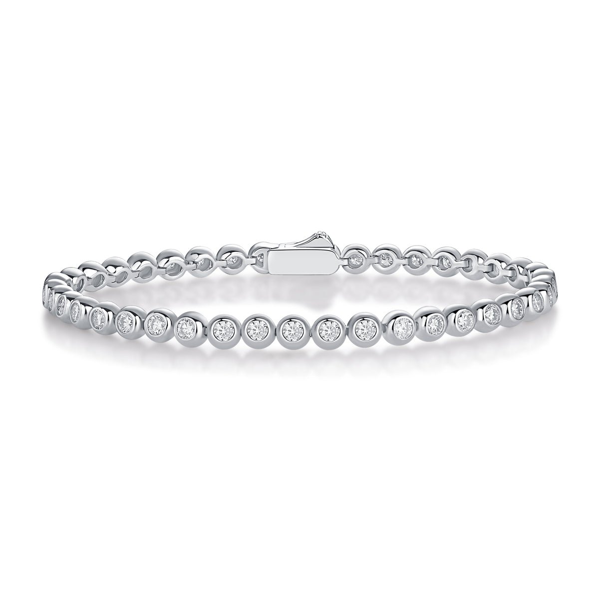 Galaxy Dream Moissanite Tennis Bracelet – S925 Sterling Silver