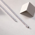 Moissanite Tennis Necklace in S925 Sterling Silver