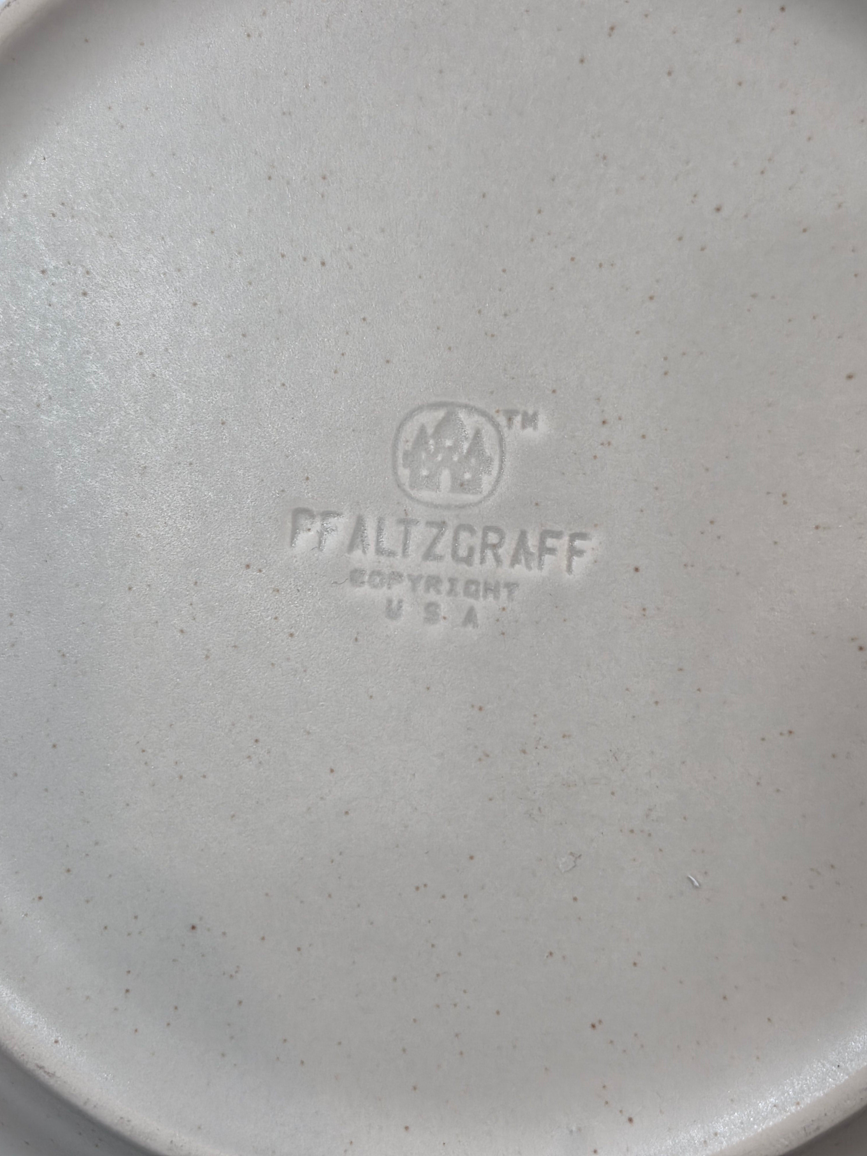 Heirloom Dinner Plate by Pfaltzgraff - 10.5" Vintage Stoneware with Gray Floral