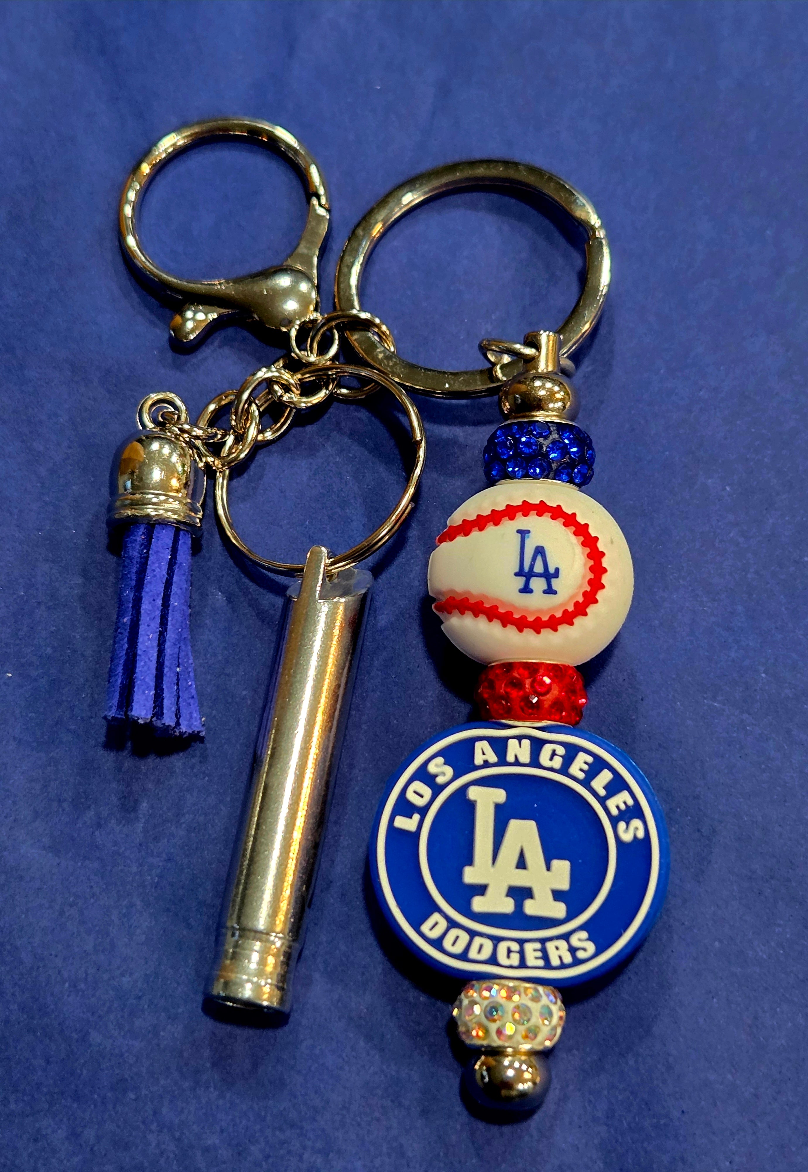 Handcrafted Sports Team Keychains - MLB, NFL & College Teams