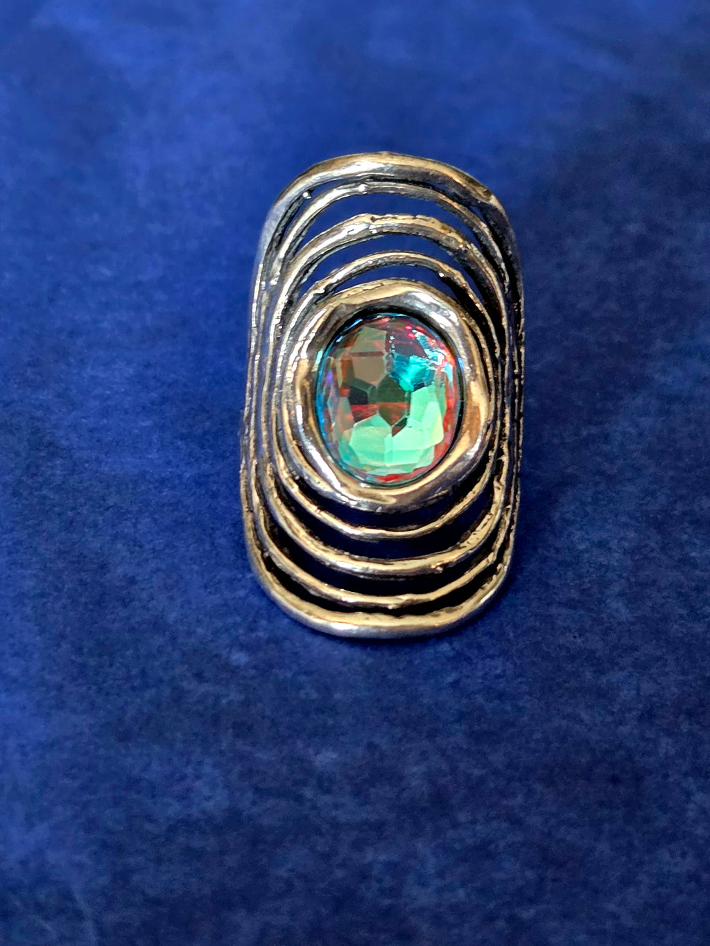 Magnolia Designer Sterling Silver Statement Ring – Or Paz Artisan Design