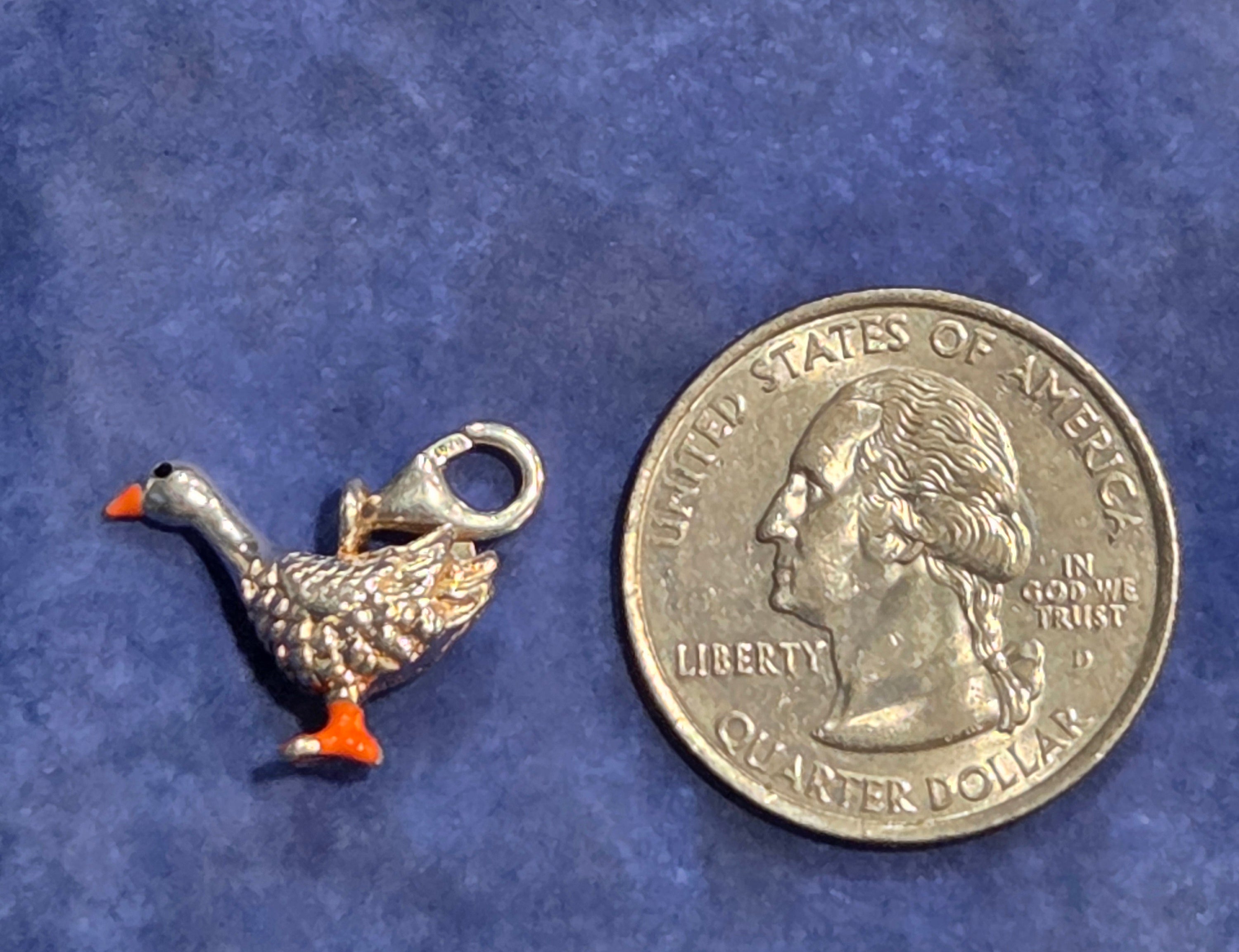 Thomas Sabo Goose Charm – .925 Sterling Silver Charm Club (0880-007-12)