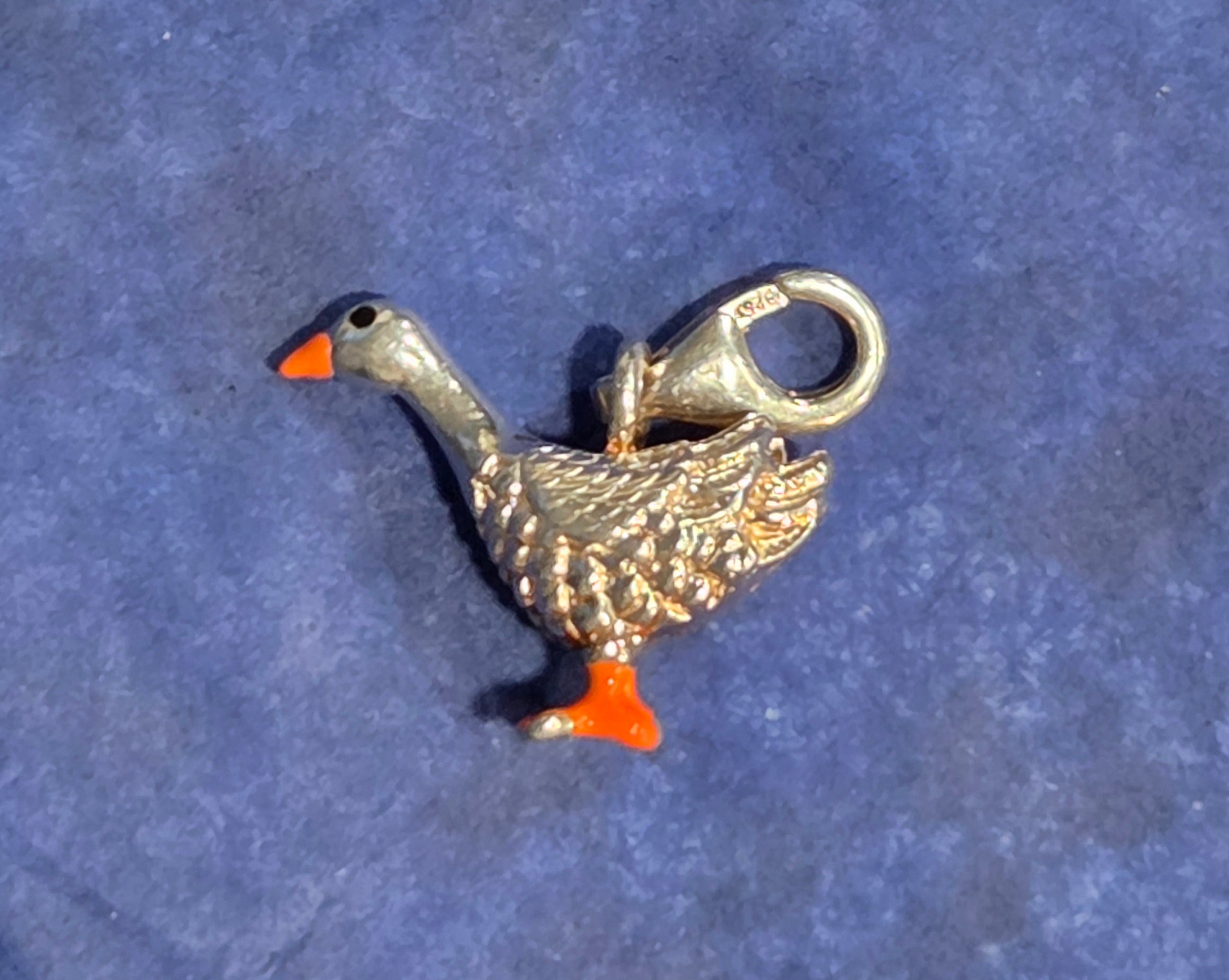 Thomas Sabo Goose Charm – .925 Sterling Silver Charm Club (0880-007-12)