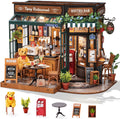 Tipsy Restaurant DIY Miniature Dollhouse Kit