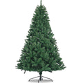 6 Foot Artificial Christmas Tree - Unlit Spruce with 1000 Branch Tips & Metal Stand