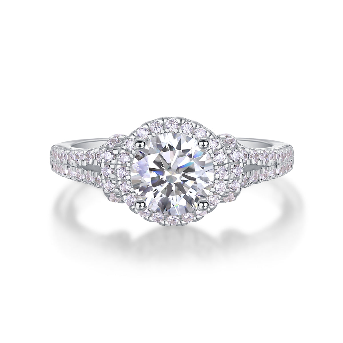 1 carat Luxury Moissanite Diamond Wedding Ring