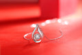 1 Carat Moissanite Sterling Silver Pendant Necklace