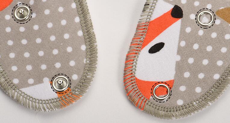 4pcs Lot Burp Bibs Cloth Cotton Bandana